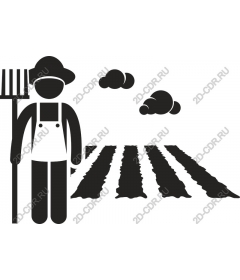  The farmer in the field