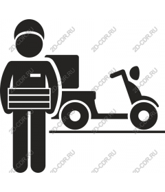  Courier scooter