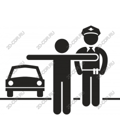  Полицейский контроль дорожного движения