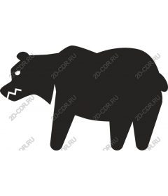  Ferocious bear