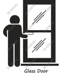  Glass door