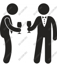  Elegant figures for toast