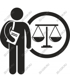  Legal consultant and the scales of justice