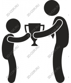  The trophy for mentoring and achievements