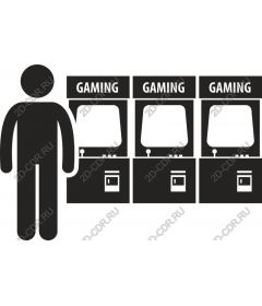 Vintage arcade games