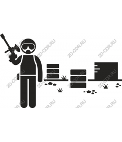 Tactical combat character