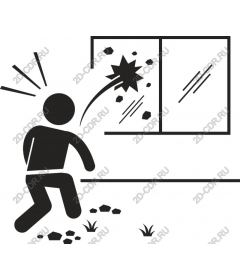 Dynamic response - Broken window