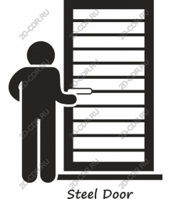  Steel door