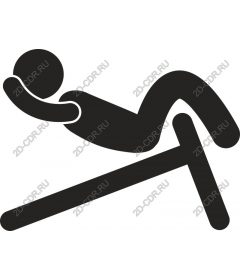 The balance in the lying position