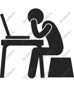  Frustrated worker
