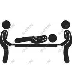  Emergency response - the Transportation of a patient on a stretcher