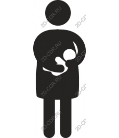  Touching Mother and Child
