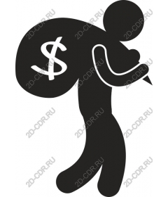  A hidden sack of dollars