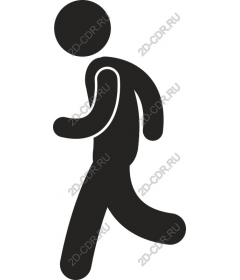  The walking figure