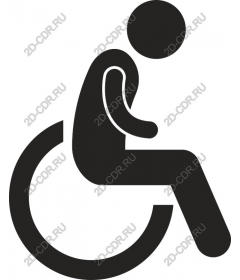 The icon is Available "wheelchair user"