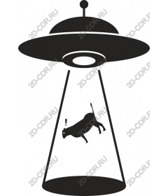  Abduction cow UFO