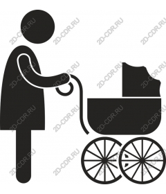  A parent with a stroller