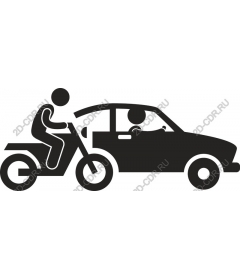 Динамика мотоциклиста и автомобиля