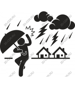 Durable umbrella: stormy weather