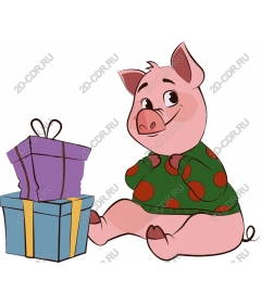  Charming character pig-holiday gifts