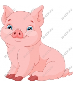  Adorable cartoon pig
