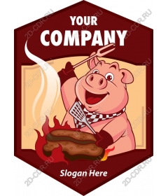  Логотип Grilling Pig