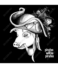  Pirate pig