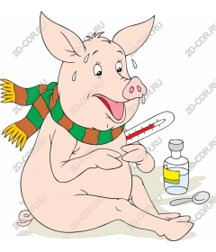  Character Sick Pigs