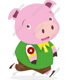  Adorable pink pig
