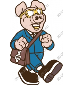 Персонаж Dapper Pig