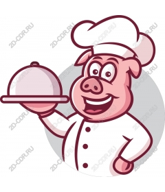  Chef pig