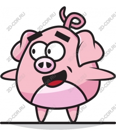  Adorable cartoon pig