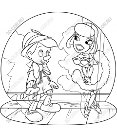  Charming boy and the puppet