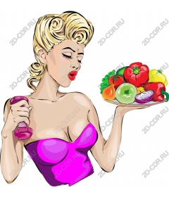 Glamorous a healthy diet