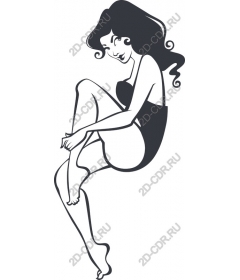 Stylish woman - Elegant art
