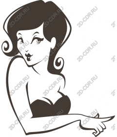  A glamorous woman