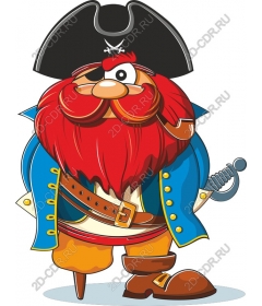 Fun pirate character
