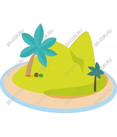  Tropical island Paradise
