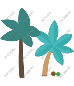  Tropical palms