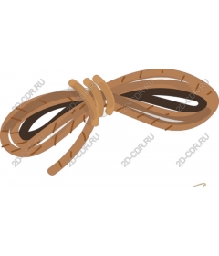  Node rustic twine
