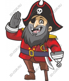 Fun pirate character