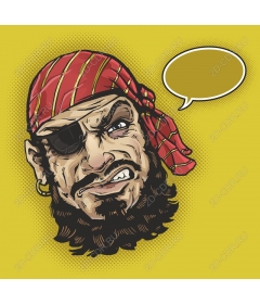  The character of ferocious pirate