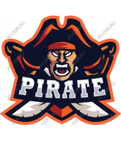 Logo ferocious pirate