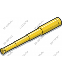  Bright yellow telescope