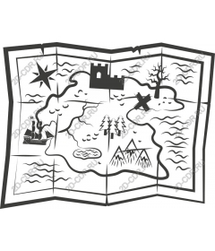  Классическая карта сокровищ