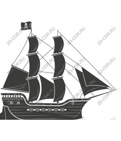  Пиратский корабль