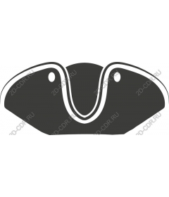  A stylized shell
