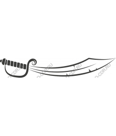  Curved sword