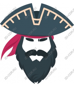 The pirate captain