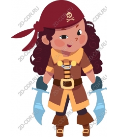  Charming Pirate Girl
